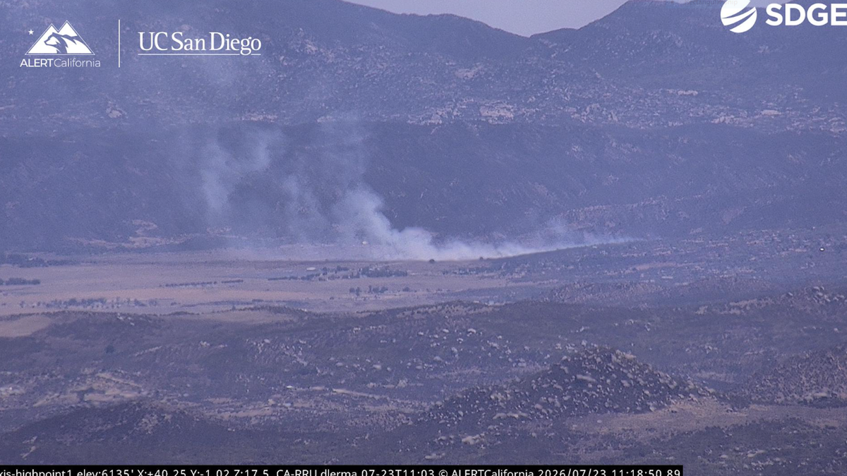 Brush fire scorches dozen acres south of Highway 371 in Anza