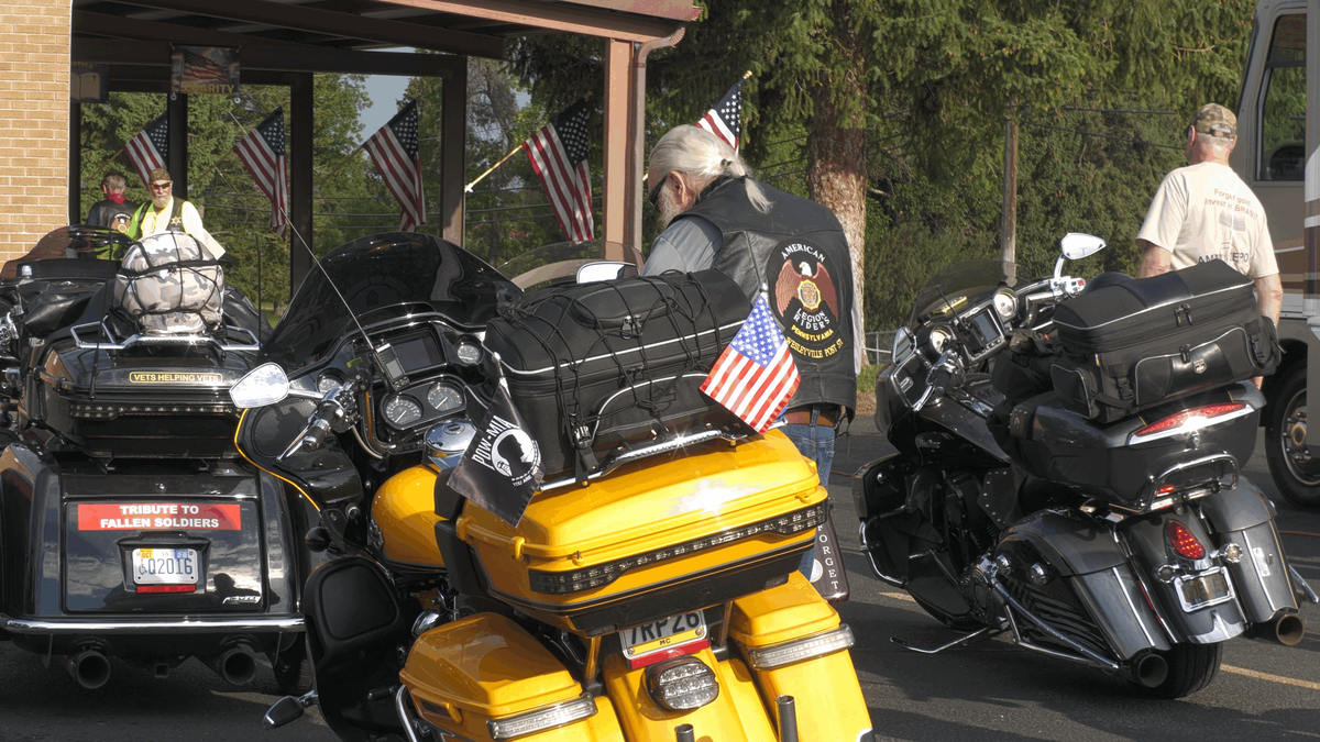 Tribute to Fallen Soldiers Motorcycle Ride stops in Idaho Falls