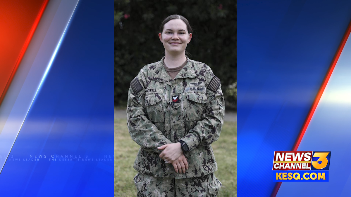 Indio native Leslie Powell thrives in U.S. Navy career