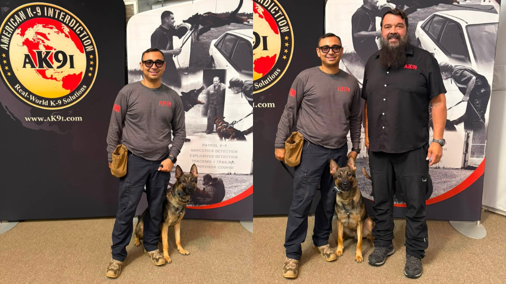 Simi the German shepherd joins the Sunland Park Police Department