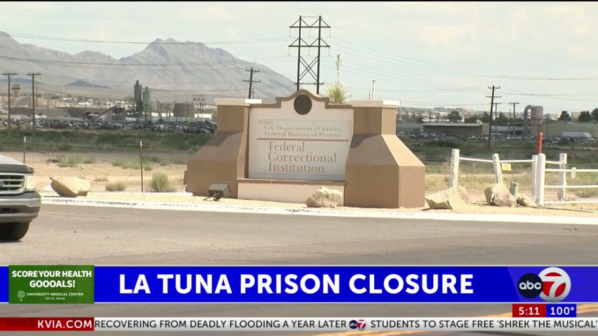 La Tuna prison in Anthony