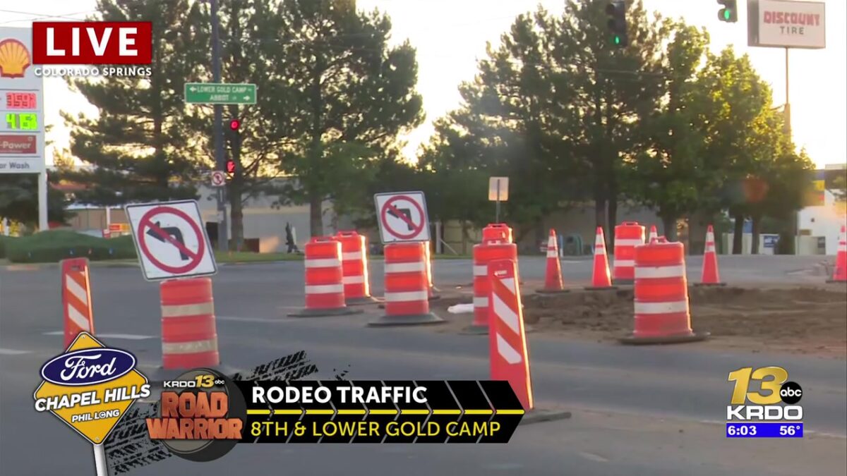 Officials outline steps to ease 8th St. construction impacts during rodeo week in Colorado Springs