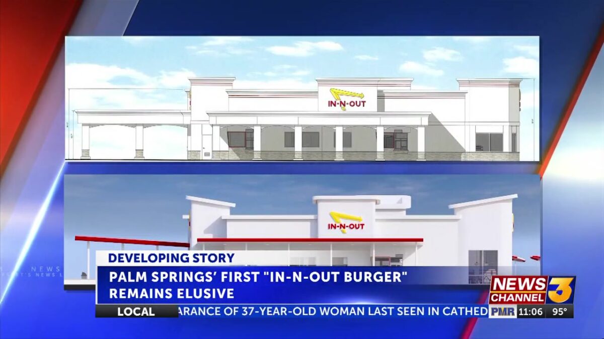 Palm Springs planning commission delays final approval of In-N-Out