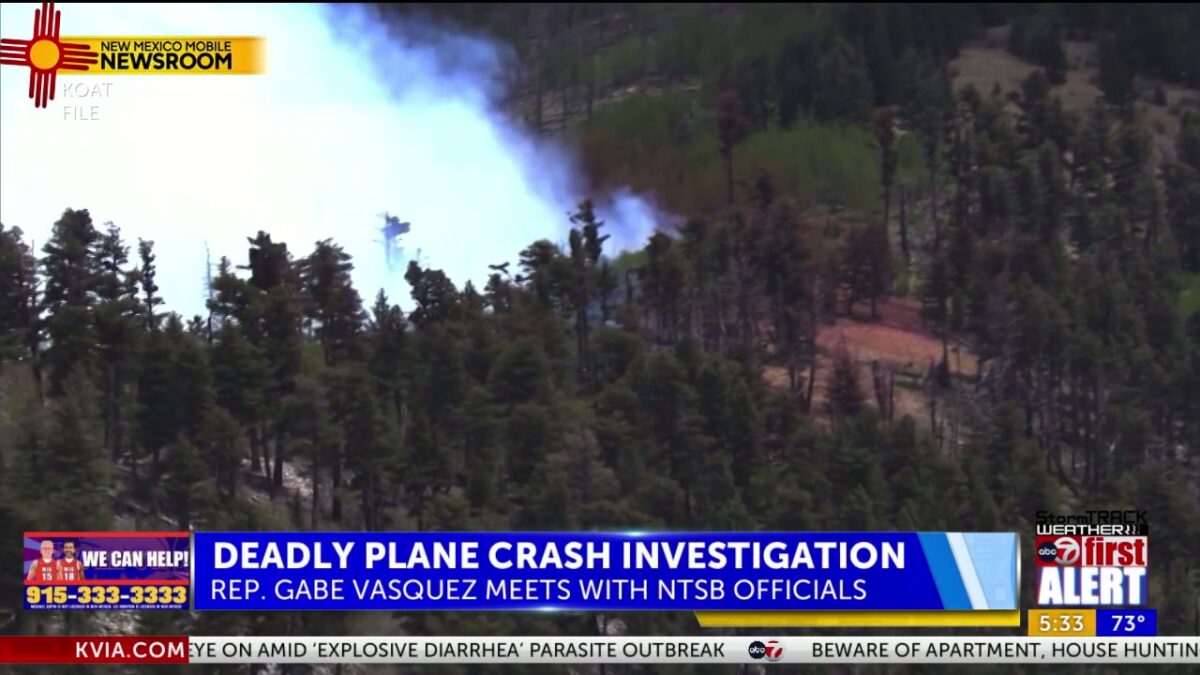 Rep. Vasquez meets with NTSB officials to discuss deadly medical plane crash