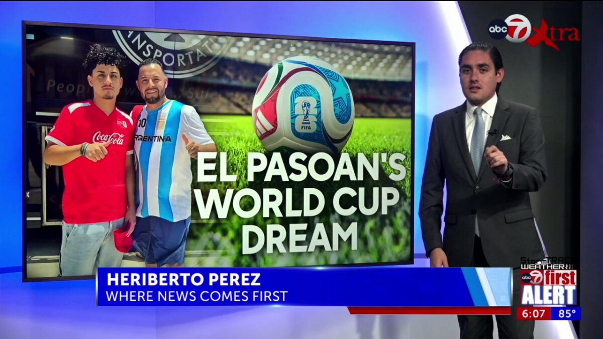 El Paso teen participates in World Cup match