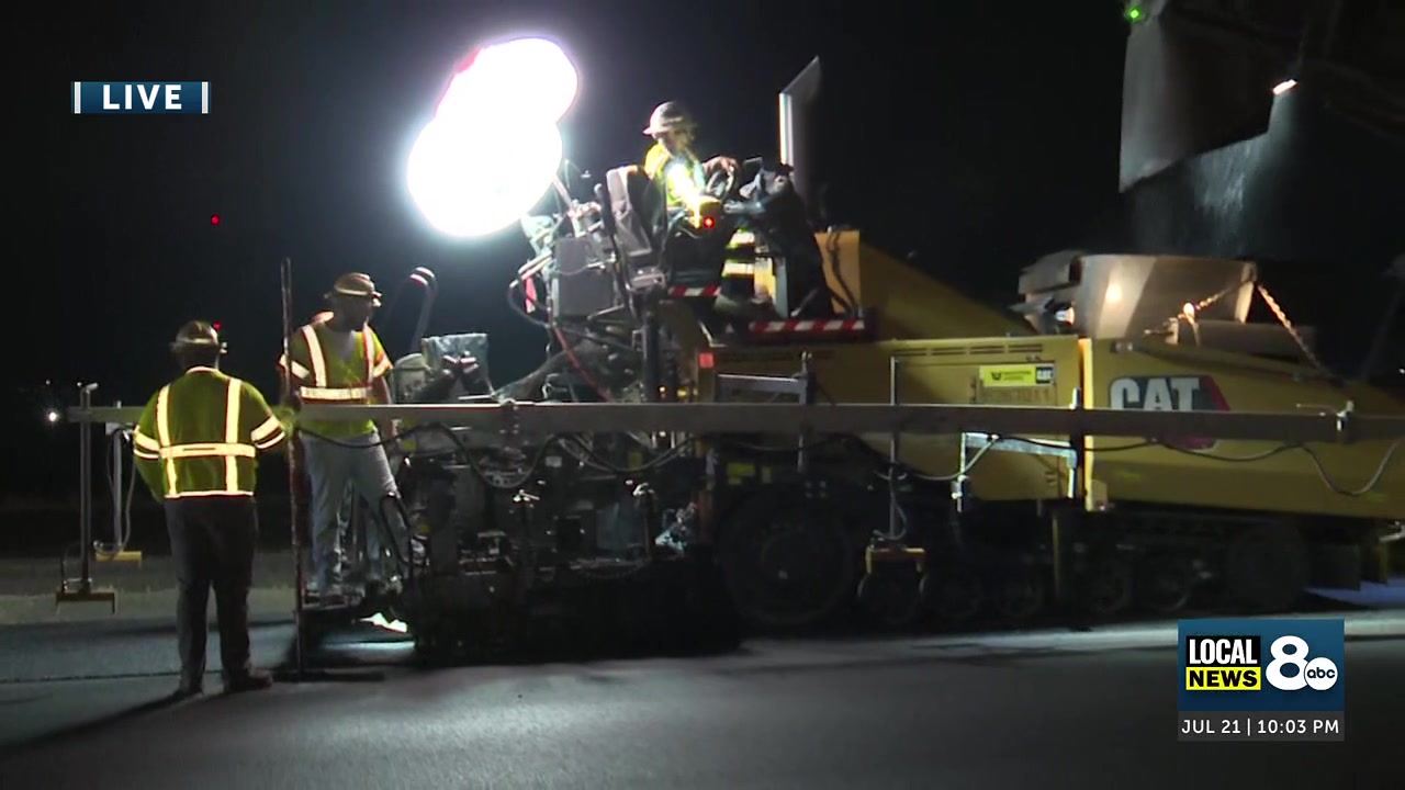 Construction on mainline U.S. 20 between Rigby and Idaho Falls nears completion