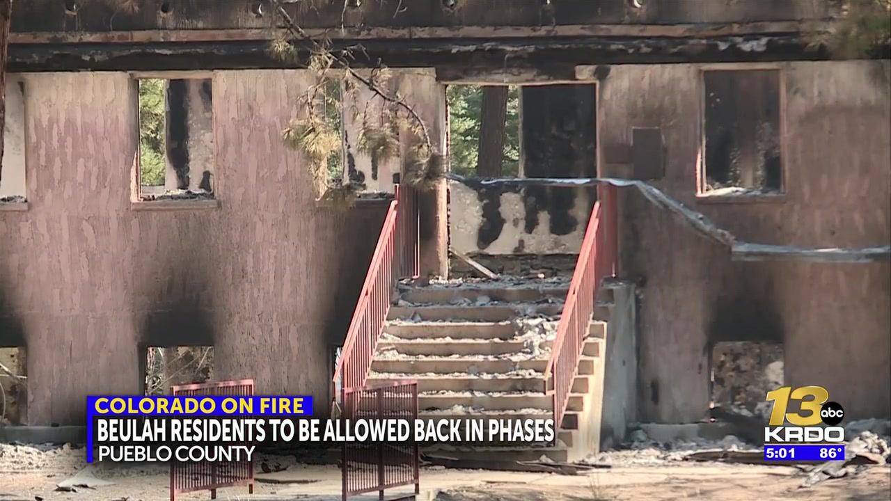 Pueblo County Sheriff announces tenative re-entry plan for Beulah residents for Monday