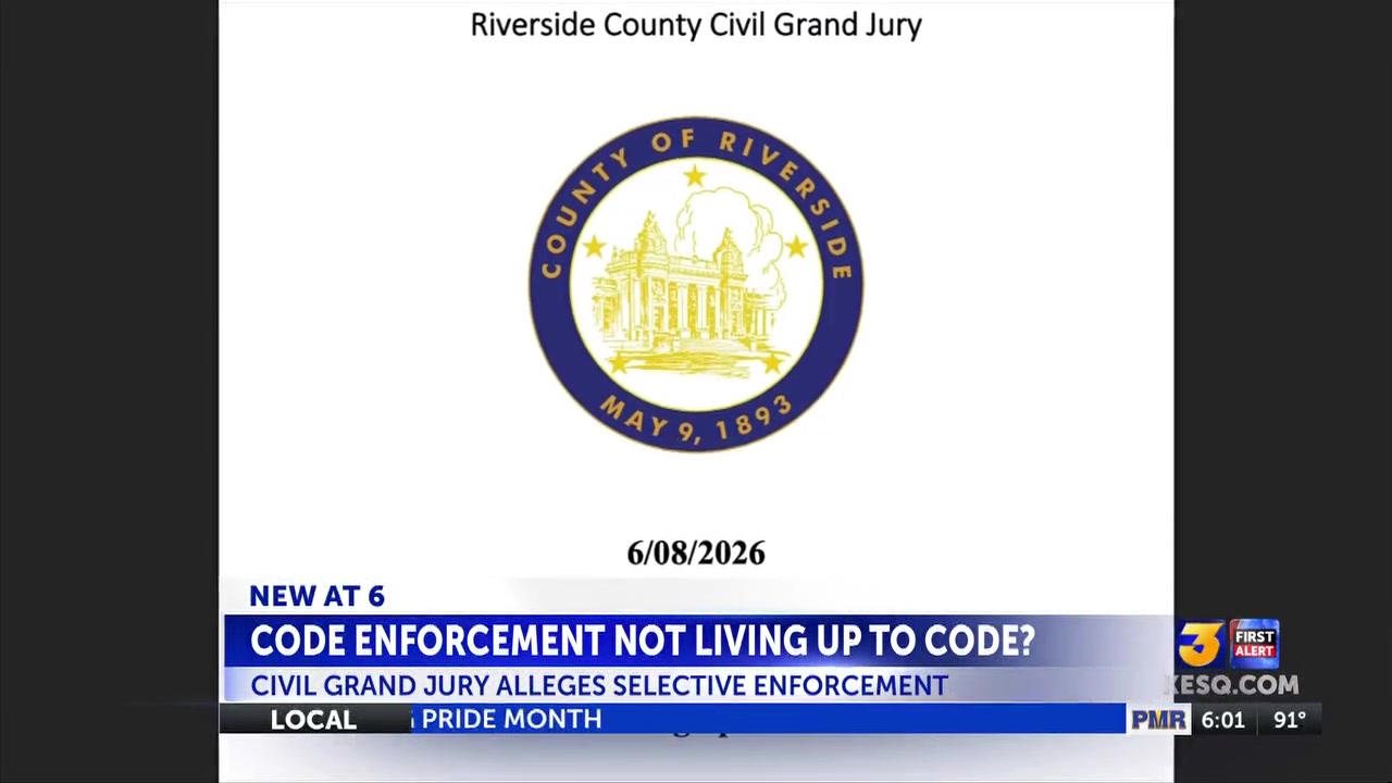 Grand jury says Riverside County code enforcement isn’t ‘living up to code’