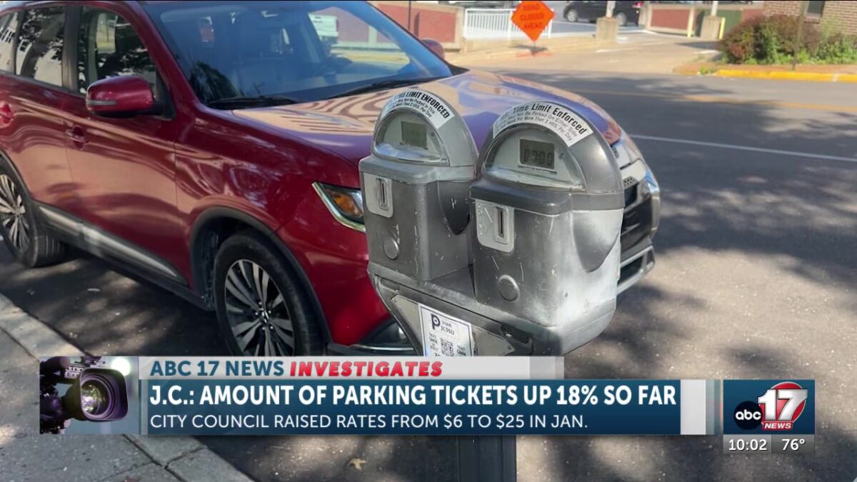 Jefferson City sees 18% more expired meter tickets after parking fine rate change