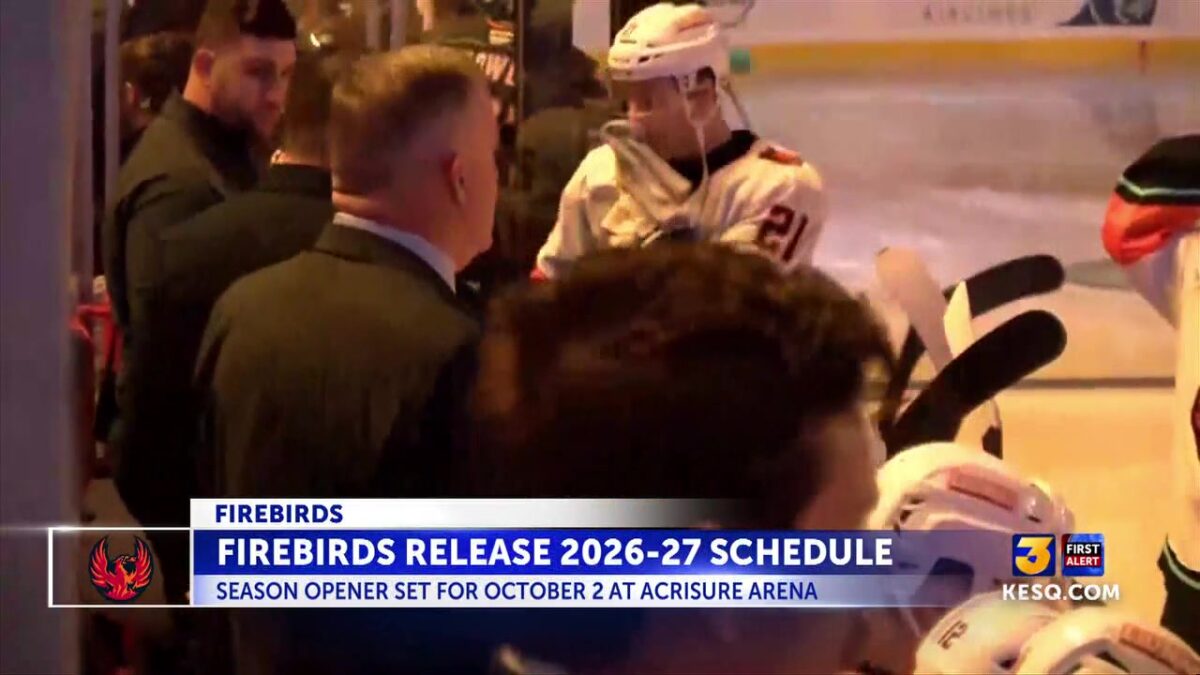 Firebirds unveil 2026-27 regular season schedule