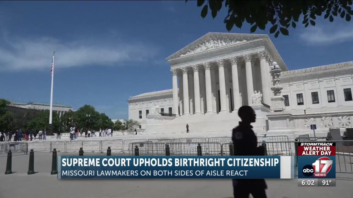 Sen. Schmitt wants constitutional amendment after SCOTUS ruling on birthright citizenship