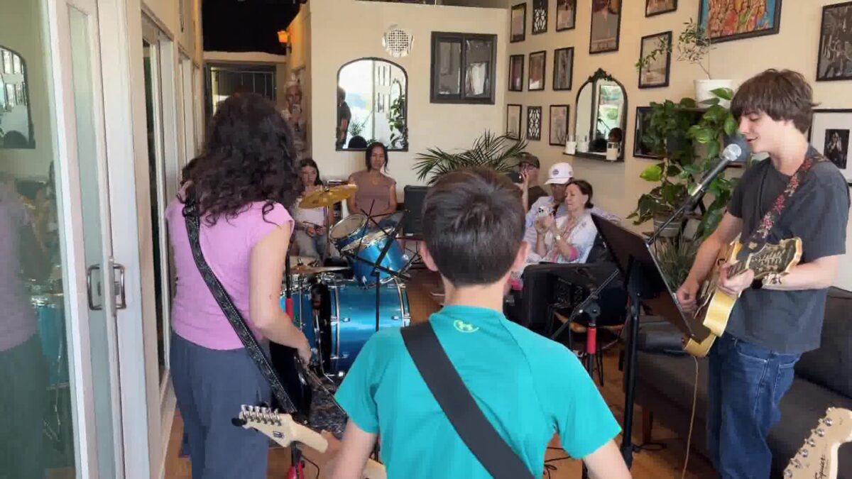 Revamped Jensen Music Lessons hosts rock band camp