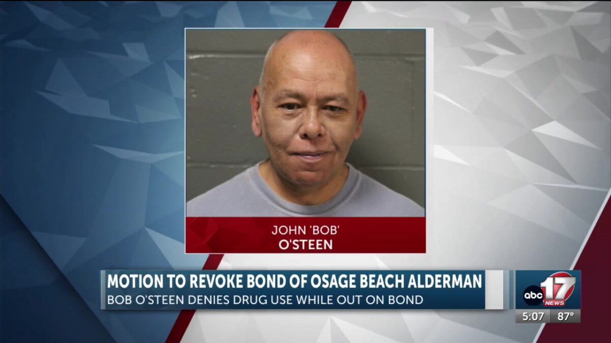 Prosecutor looks to revoke bond for Osage Beach alderman after alleged failed drug test