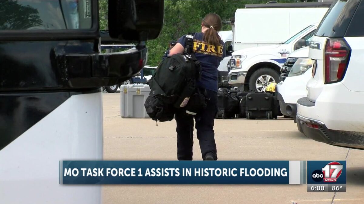 Missouri Task Force 1 returns to Boone County after aiding in southern Missouri flood response