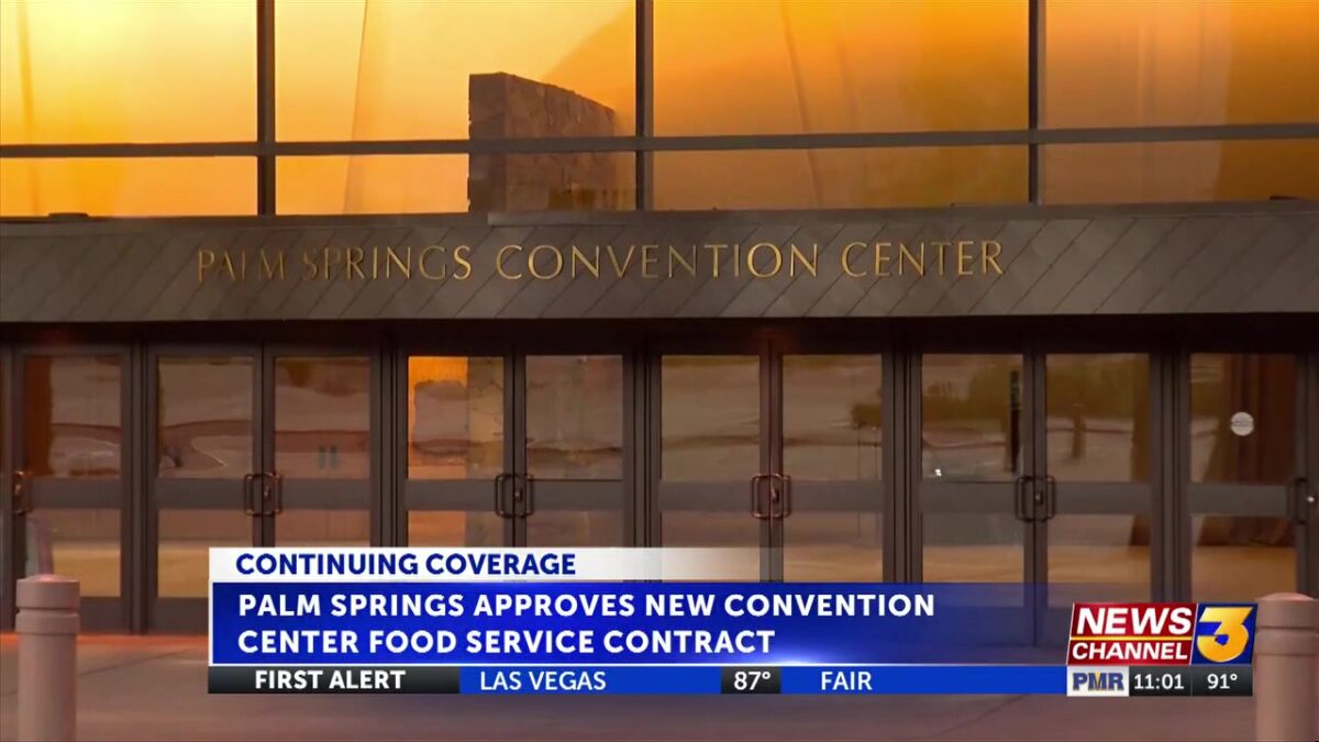 Palm Springs City Council approves new convention center food service contract