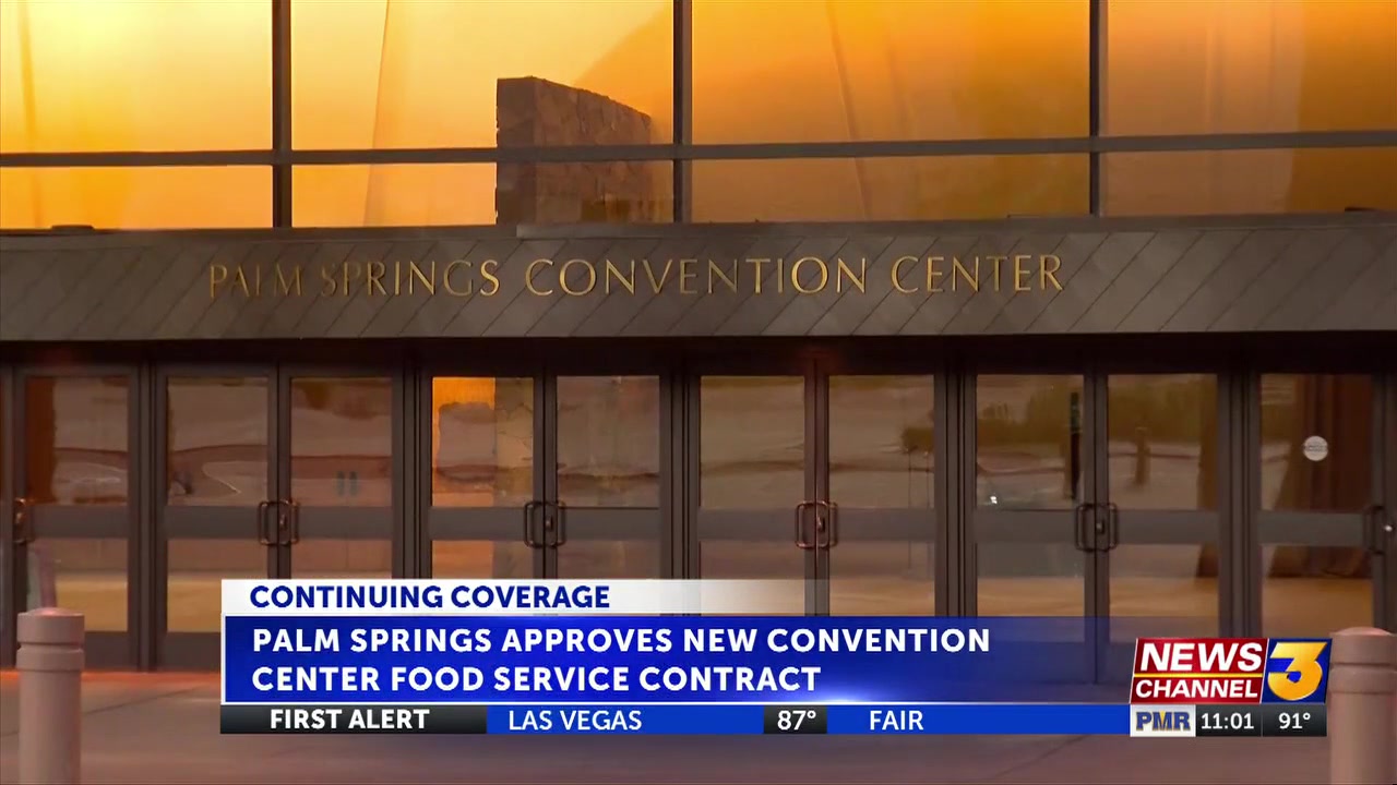 Palm Springs City Council approves new convention center food service contract