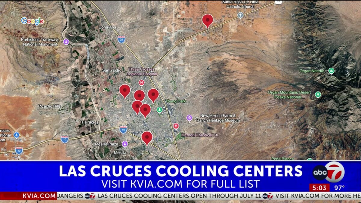Las Cruces cooling centers open through July 11