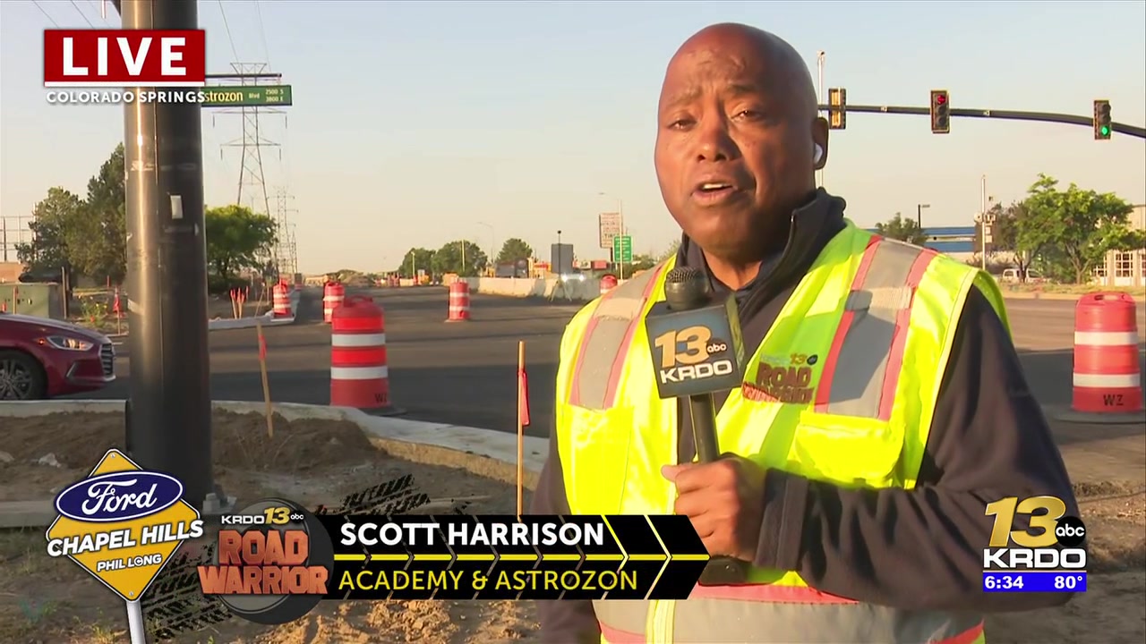 DRIVER ALERT: Part of South Academy Boulevard in Colorado Springs to close for weekend