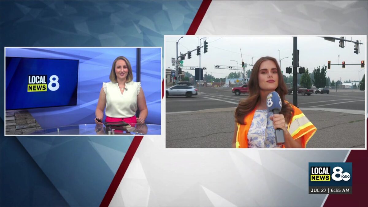 Downtown Idaho Falls street lighting and sidewalks get a summer makeover