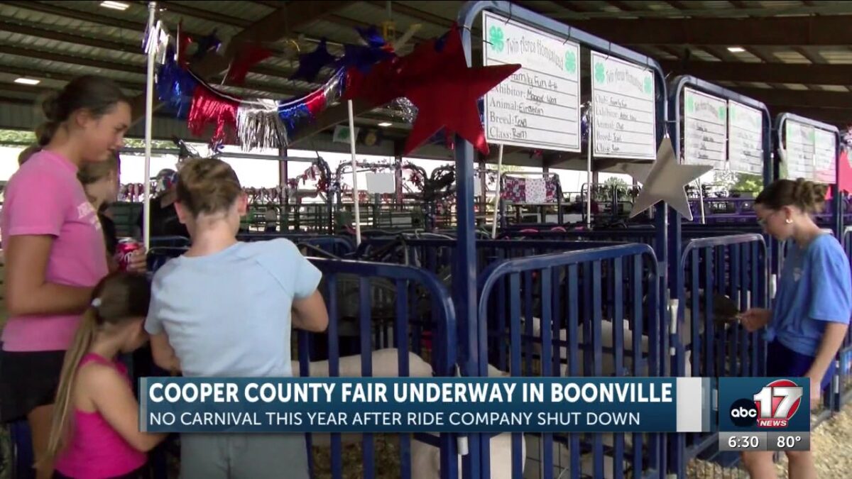 Cooper County Fair loses $5