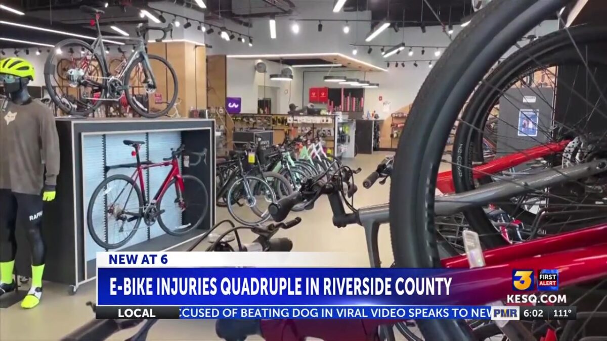 Experts urge caution as e-bike injuries nearly quadruple in Riverside County