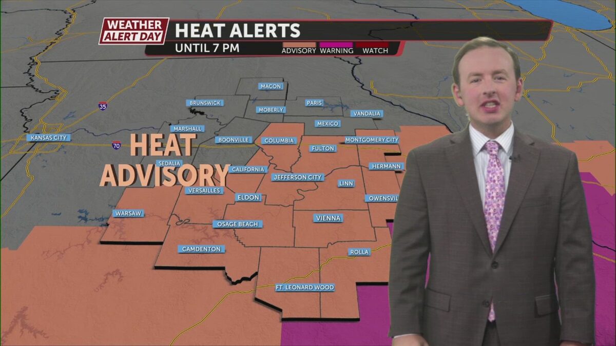 Weather Alert Day: Extreme heat continues Tuesday