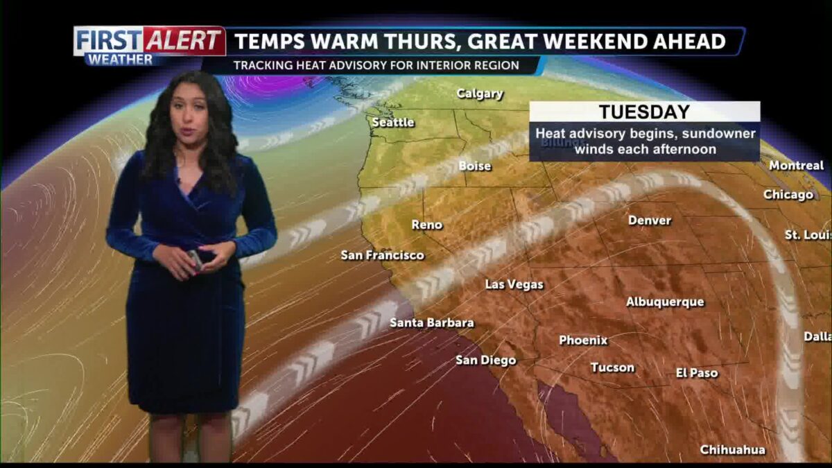 Warming trend begins Monday