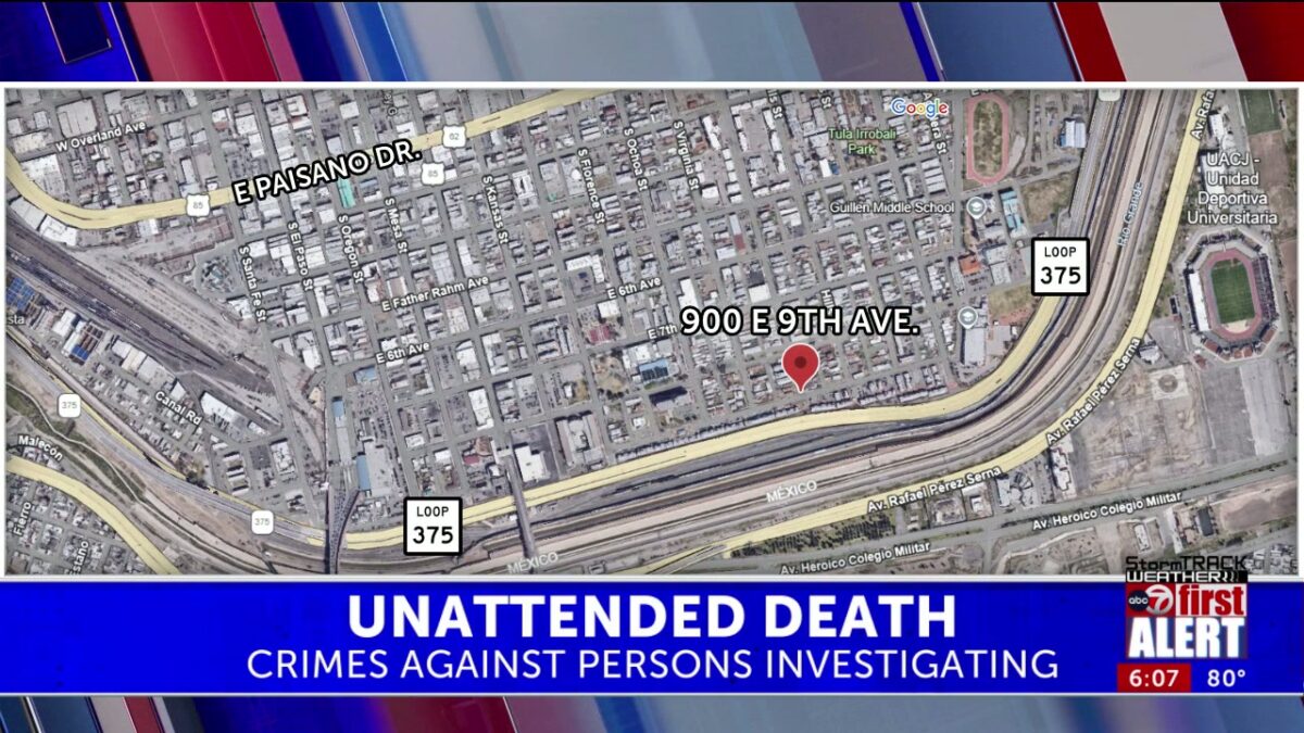 El Paso police investigate woman’s unattended death in Segundo Barrio