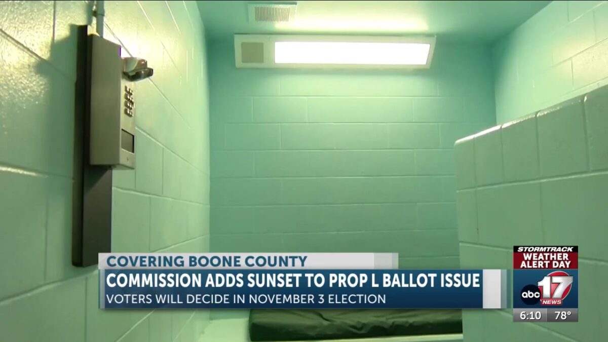 Boone County announces 2042 end date for proposed sales tax for jail
