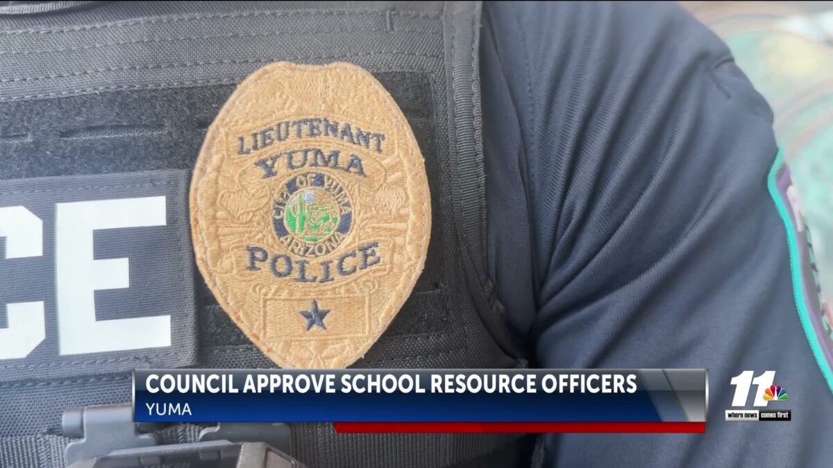 Yuma City Council approves to keep SROs at four YUHSD campuses