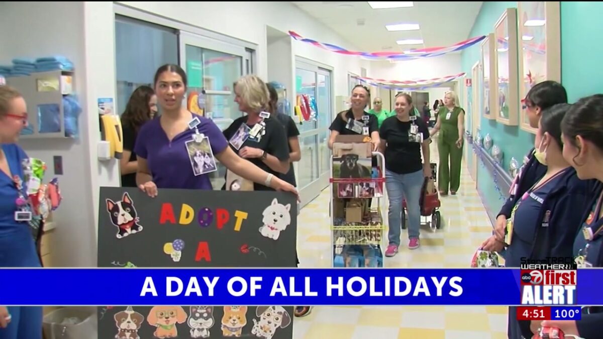 El Paso Children’s Hospital brings patients mid-year cheer with ‘Holidays in July’