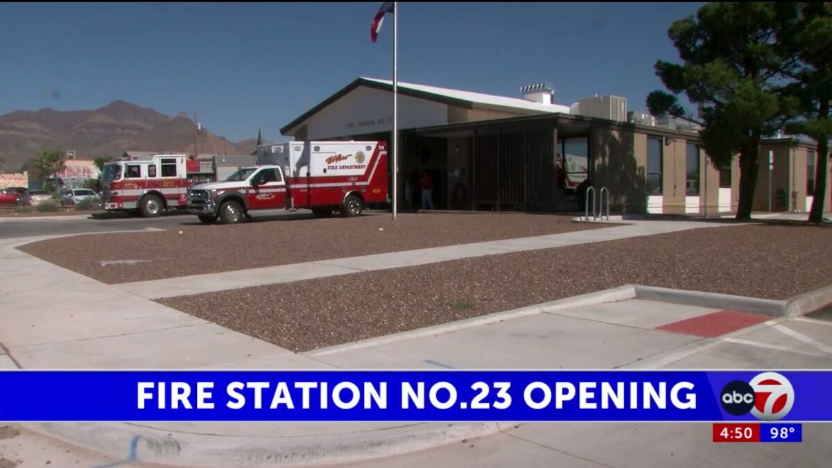 Northeast El Paso fire station reveals $1 million renovations