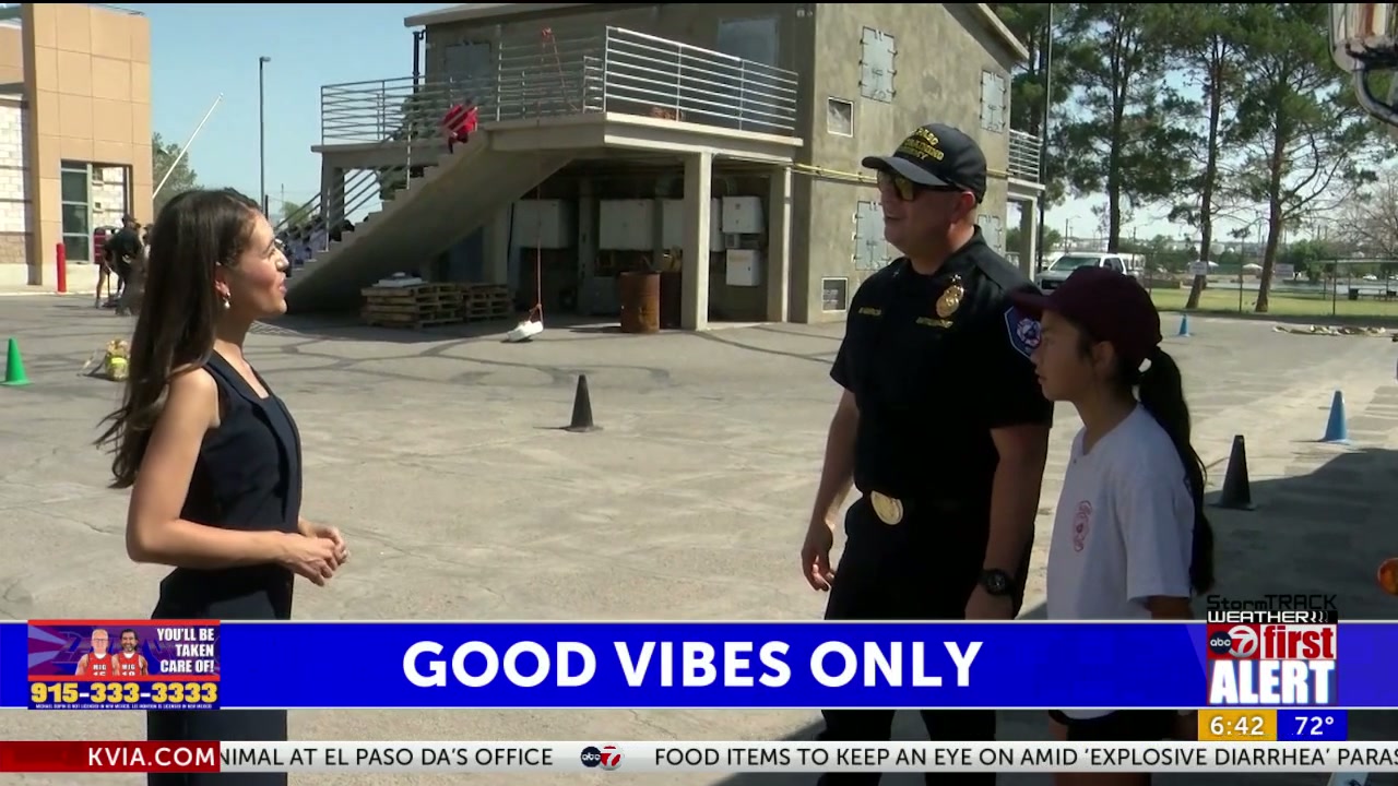 Good Vibes Only: Father-daughter bond during El Paso Fire’s Summer Youth Academy