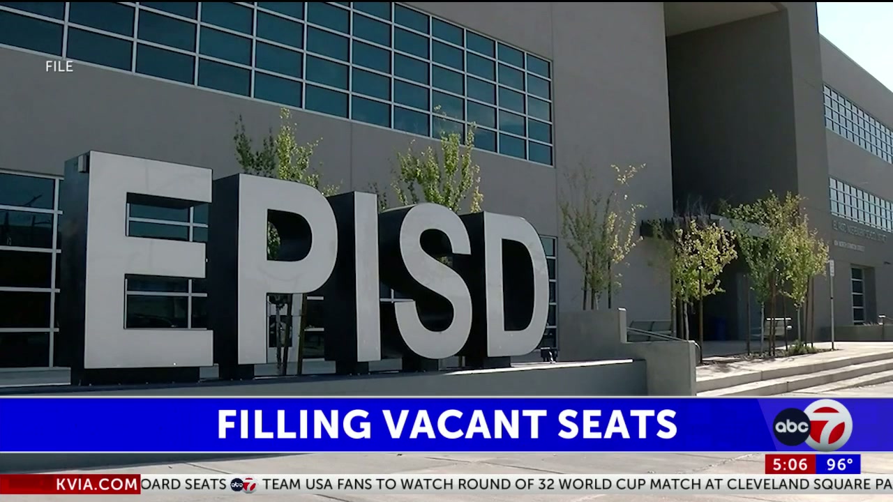 El Paso ISD unanimously votes to take applications to fill 2 board seats
