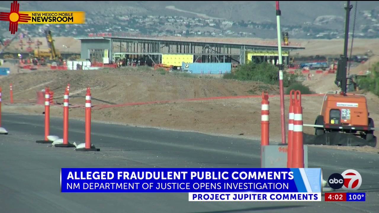 New Mexico DOJ investigates alleged fake public comments on Project Jupiter air quality permit