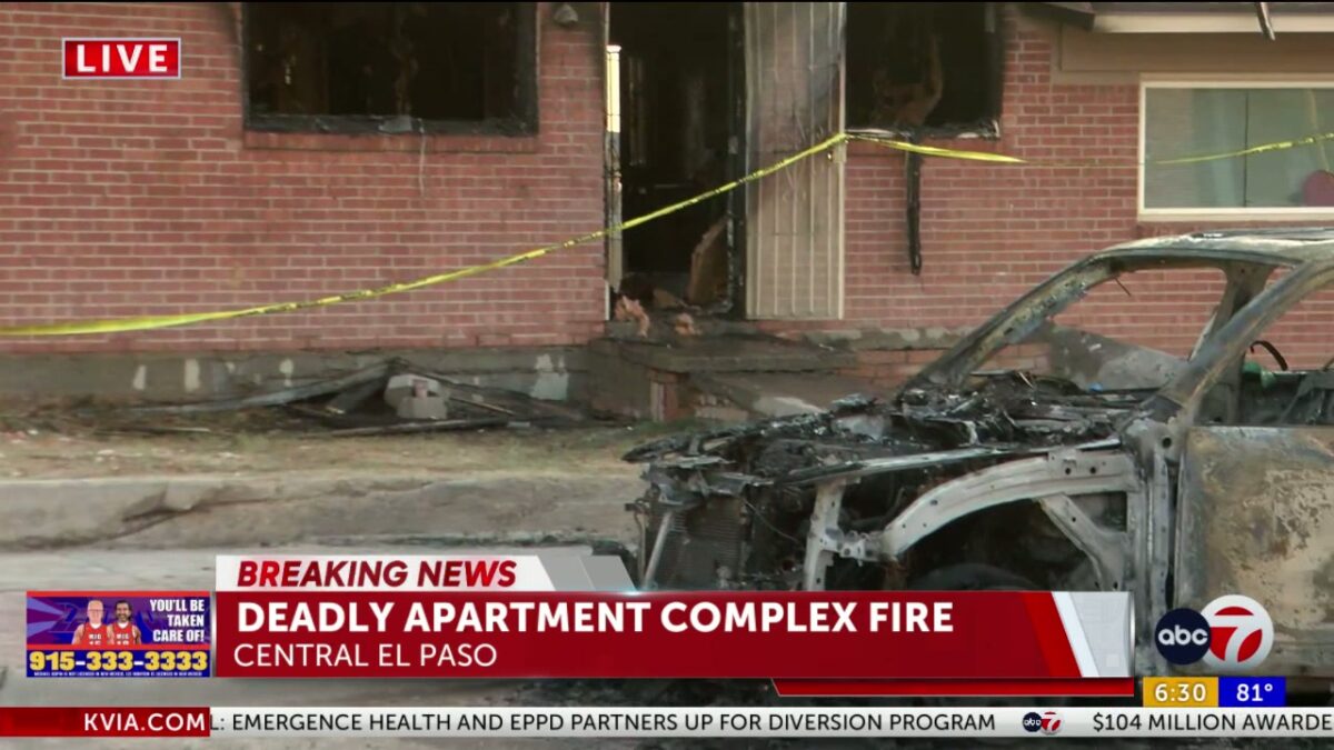 Woman dies after Central El Paso apartment fire