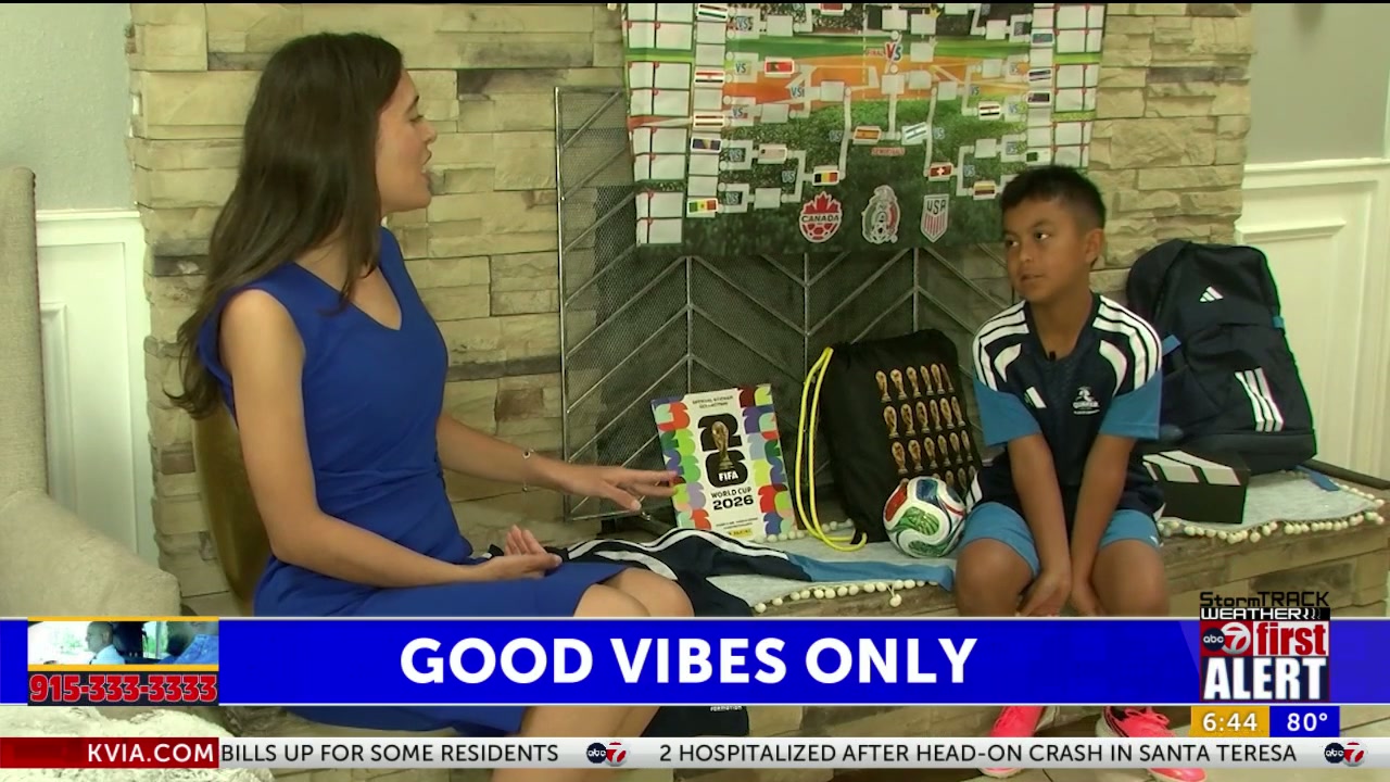 Good Vibes Only: El Paso boy tells ABC-7 about meeting soccer star Kylian Mbappé