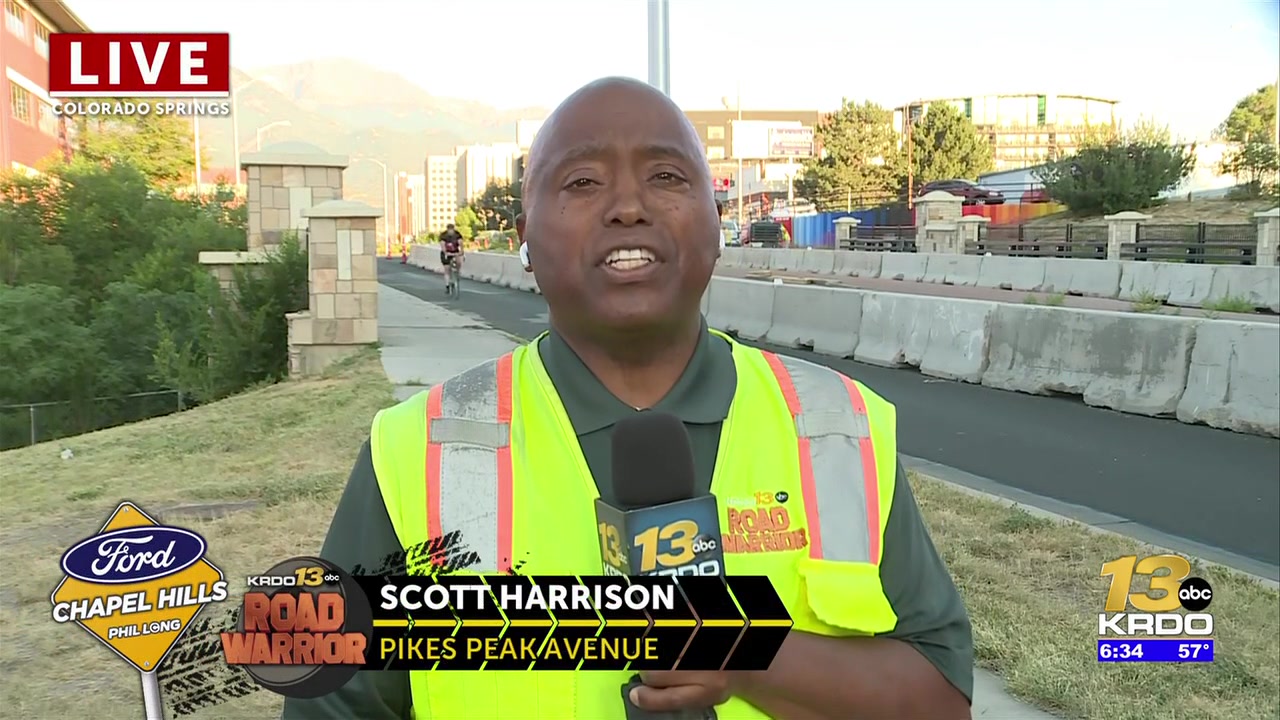 Pikes Peak Avenue bridge undergoes repairs through late October