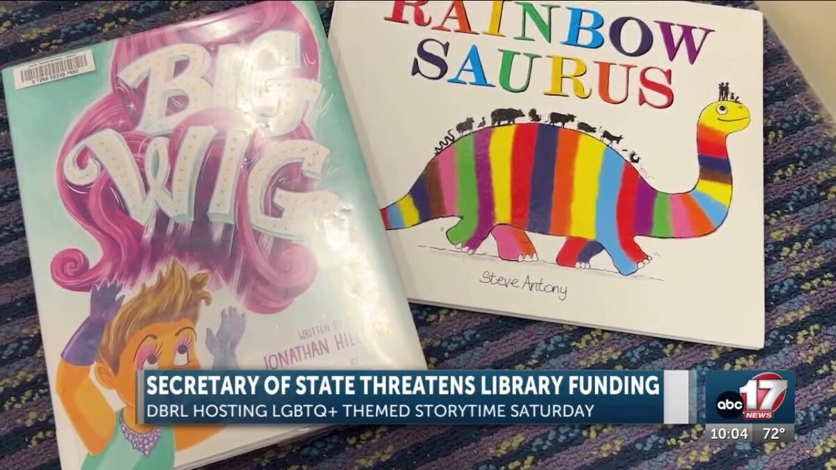 MO Secretary of State threatens DBRL funding over LGBTQ+-themed story time event