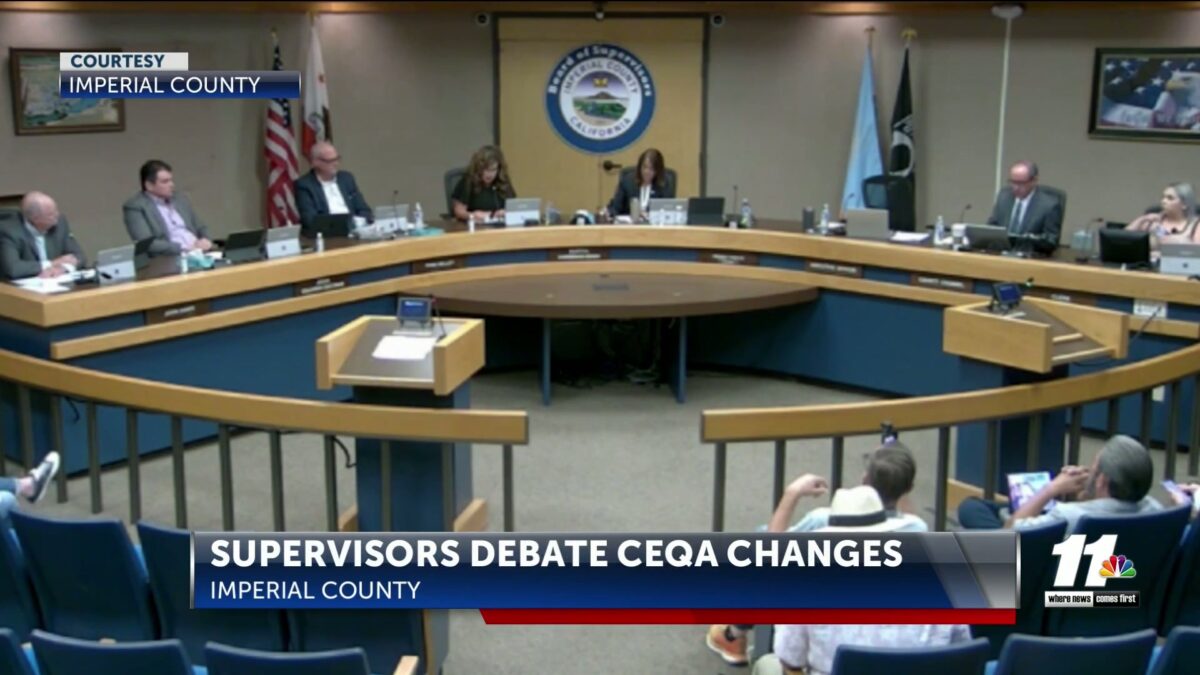 Imperial County revisits environmental review rules