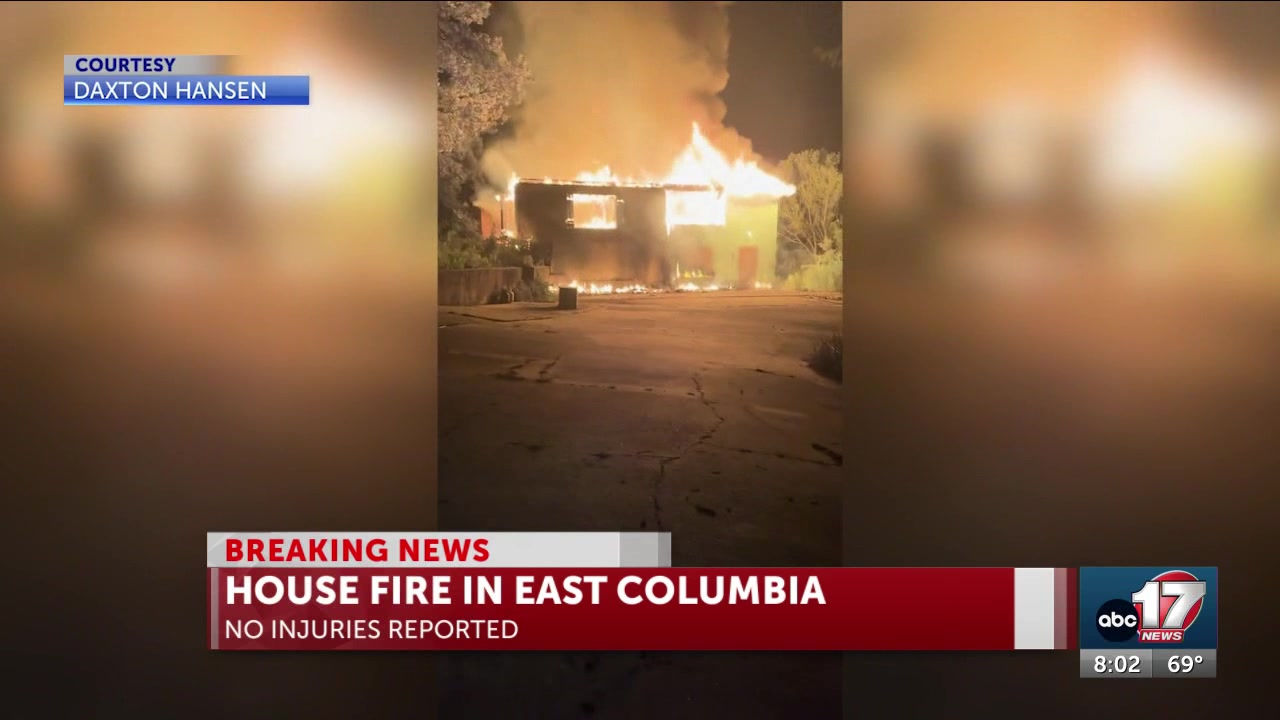 Columbia home likely total loss after Sunday morning fire