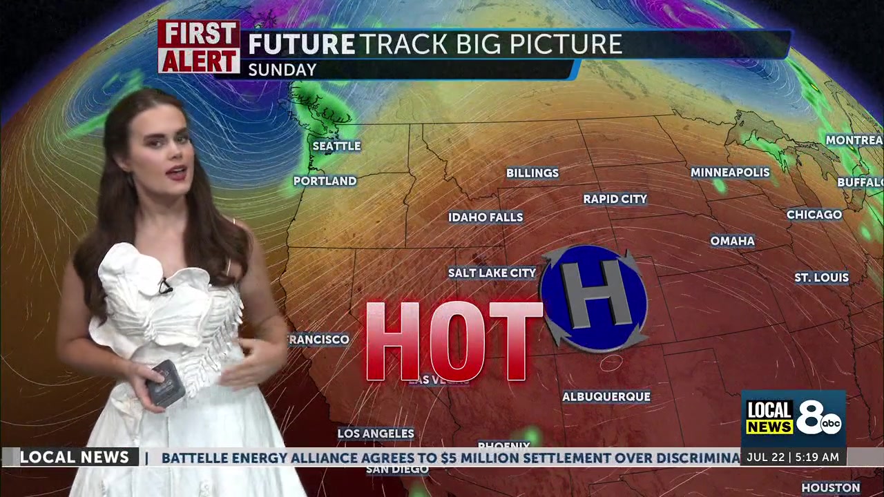 Wet Wednesday with heavy local rainfall