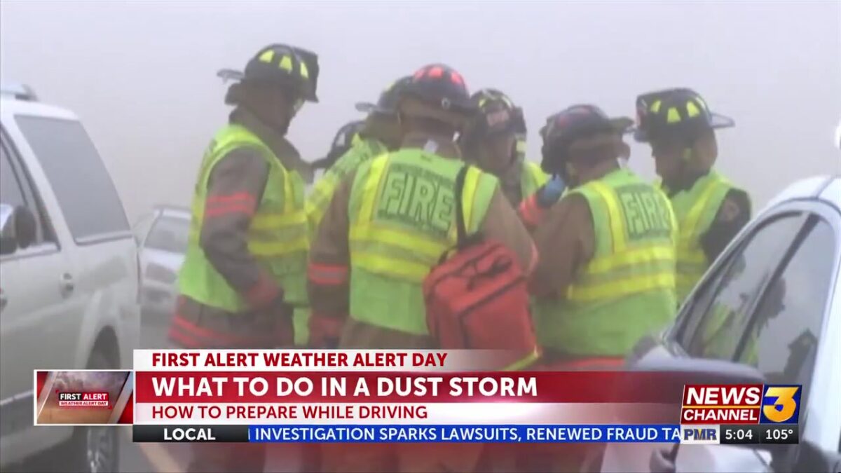 How to prepare for dangerous dust storms while driving