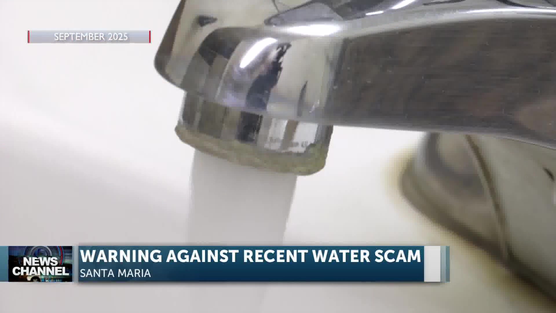 City of Santa Maria Warns of Potential Scam Targeting Water Customers