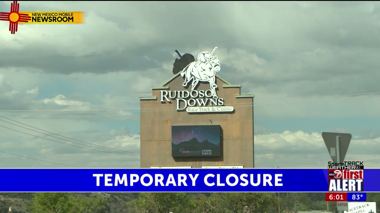 Ruidoso Downs Racetrack and Casino to temporarily close due to damaged culvert