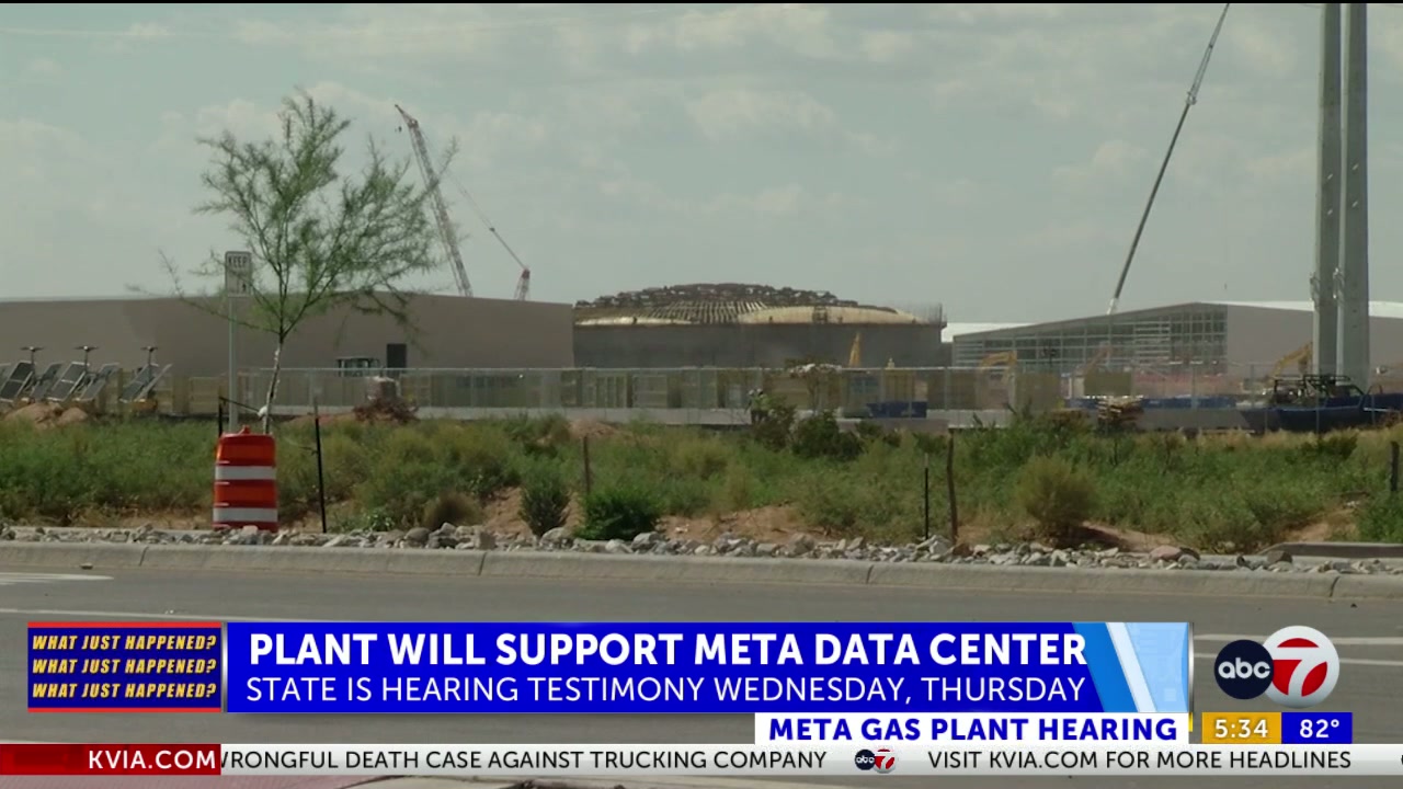 Hearings begin on El Paso Electric’s proposed power plant for Meta data center
