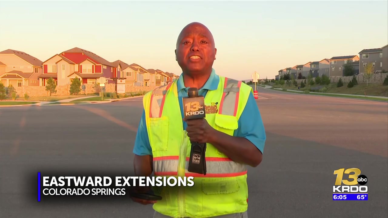 Colorado Springs to gradually connect three existing streets east to Banning Lewis Parkway