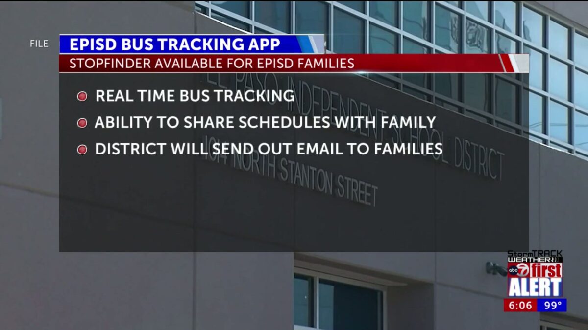 El Paso ISD launches school bus tracking app ahead of new school year