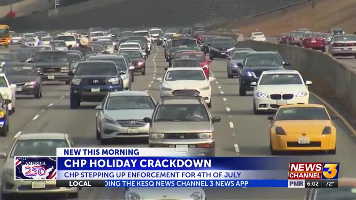 CHP increases Fourth of July patrols