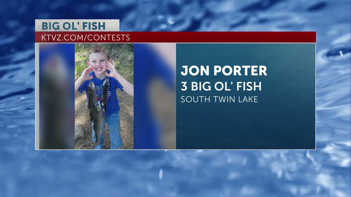 BIG OL’ FISH: A bad day to be a Trout